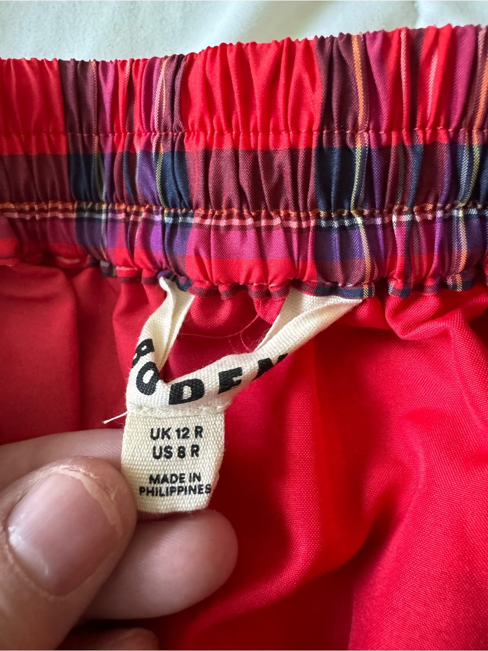 Boden Verity Tartan Midi Skirt - Picture 6 of 7